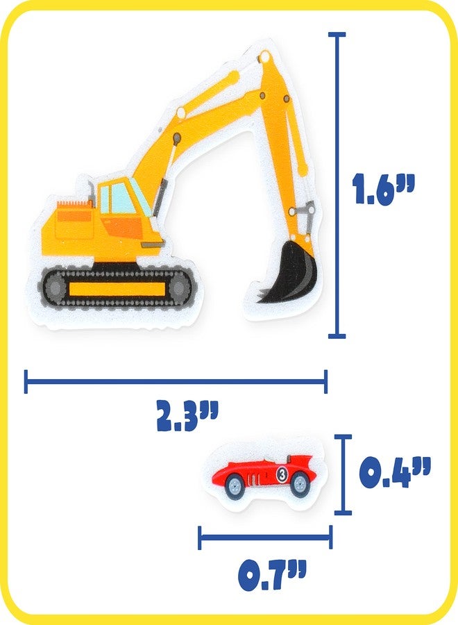 Ready 2 Learn Foam Stickers - Transport - Pack of 168 - Self-Adhesive Stickers for Kids - 3D Puffy Transport Stickers for Laptops, Party Favors and Crafts - Image 4